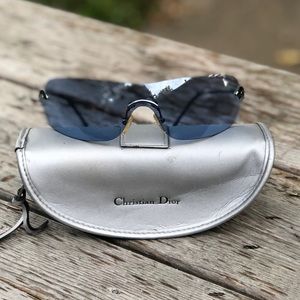 Christian Dior Piercing Sunglasses RARE Blue